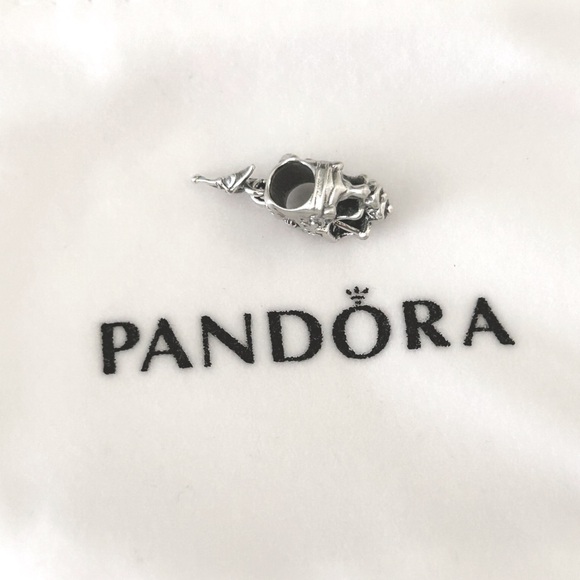 PANDORA Disney Tinker Bell & Captain Hook’s Pirate Ship Charm - Picture 6 of 9